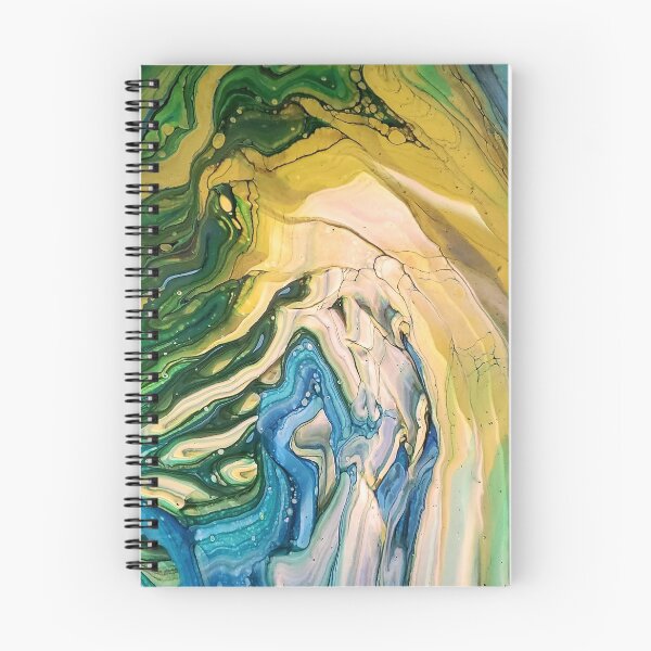 Item preview, Summer  Forest Abstraic fluid art  designed and sold by crgart.