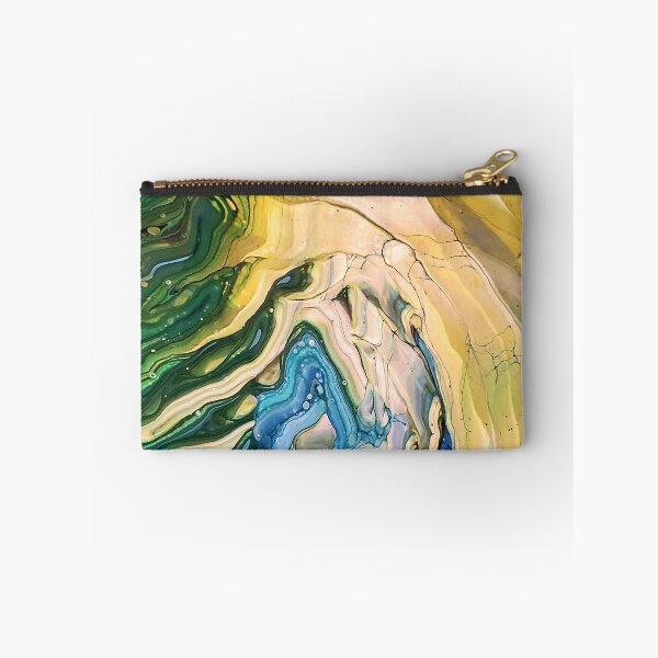 Item preview, Summer  Forest Abstraic fluid art  designed and sold by crgart.