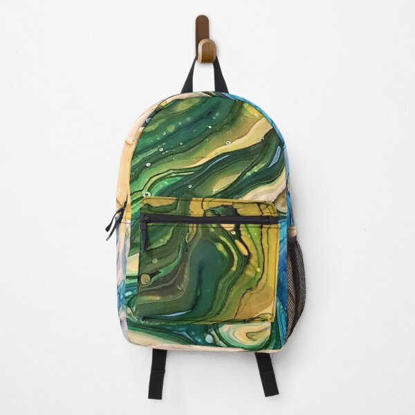 Item preview, Summer Forest Abstraic fluid art designed and sold by crgart.