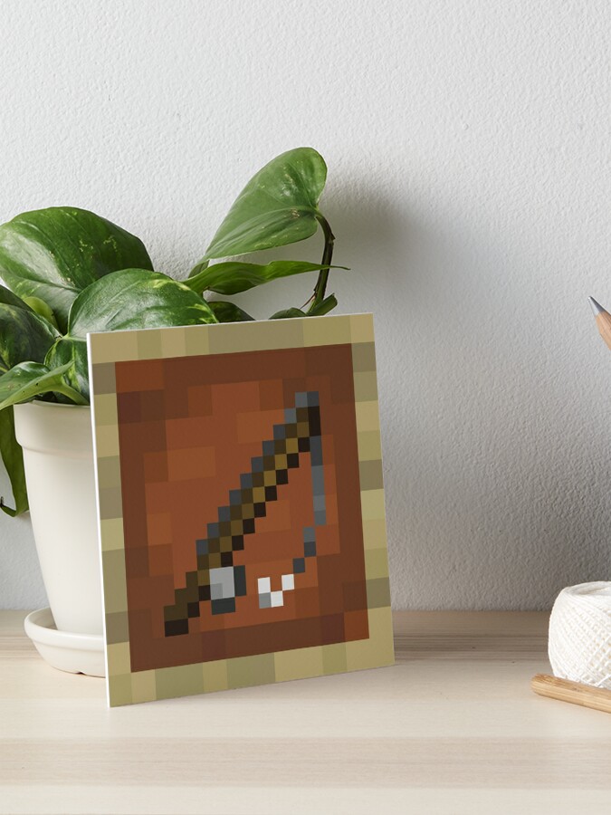 Minecraft Item Fishing Rod Poster for Sale by Saikishop