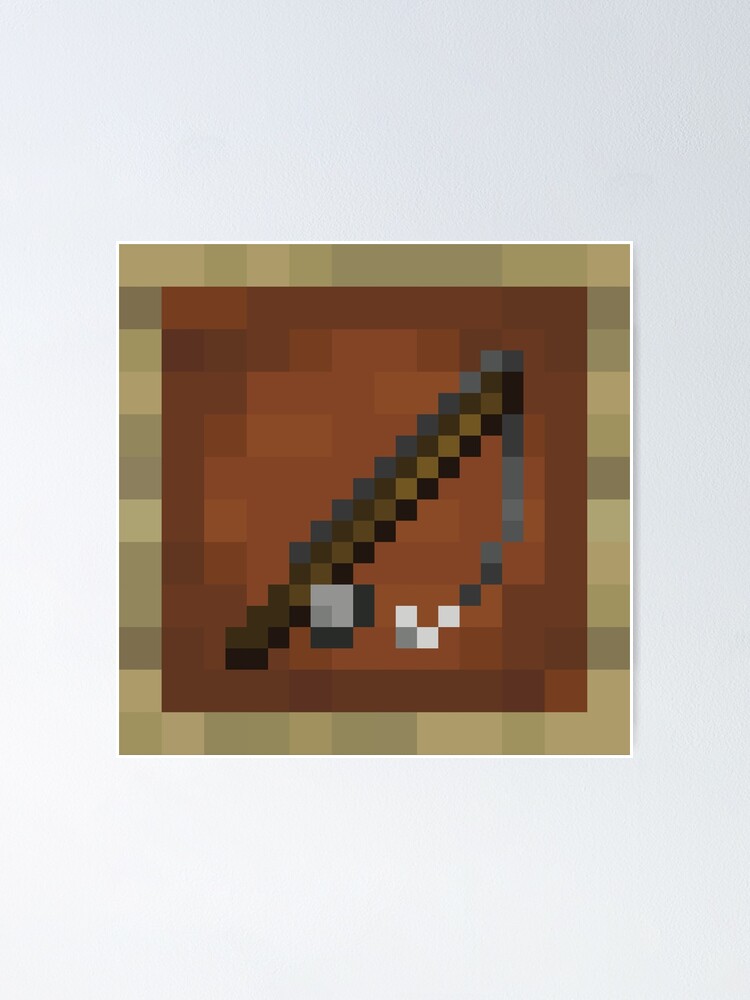 Minecraft Item Fishing Rod | Poster