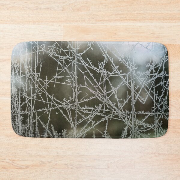 Item preview, Natural Frost Pattern on a Window in Winter. designed and sold by timg58.