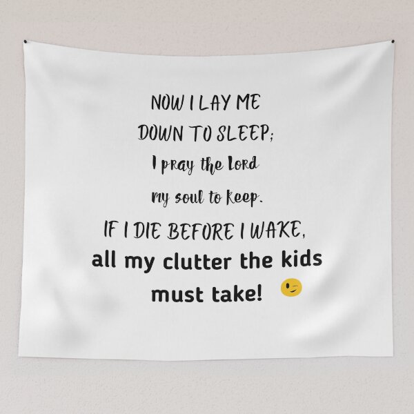 Item preview, Clutter Prayer designed and sold by Ollie P.  Leo.