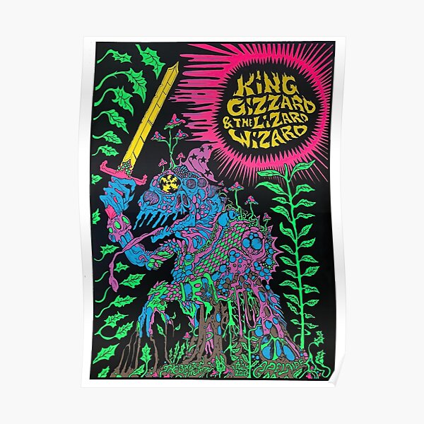 King Gizz Tour poster Poster