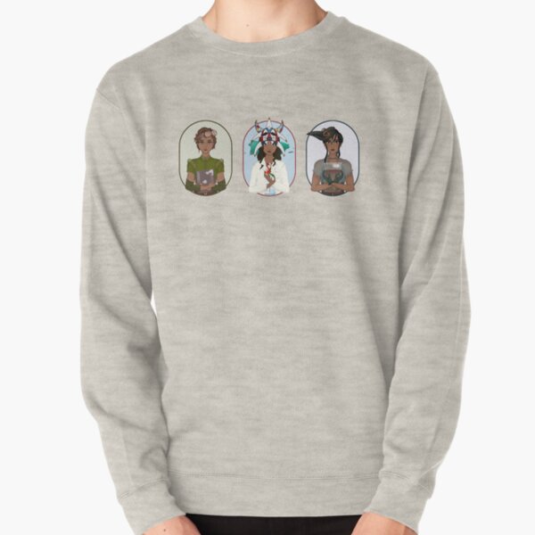 Triptych: Puerto Rican Scientist Pullover Sweatshirt