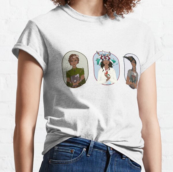Triptych: Puerto Rican Scientist Classic T-Shirt