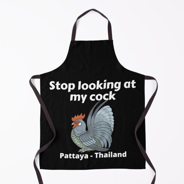 Item preview, Stop looking at my Cock Funny Logo - Pattaya, Thailand designed and sold by Scubaloppy.