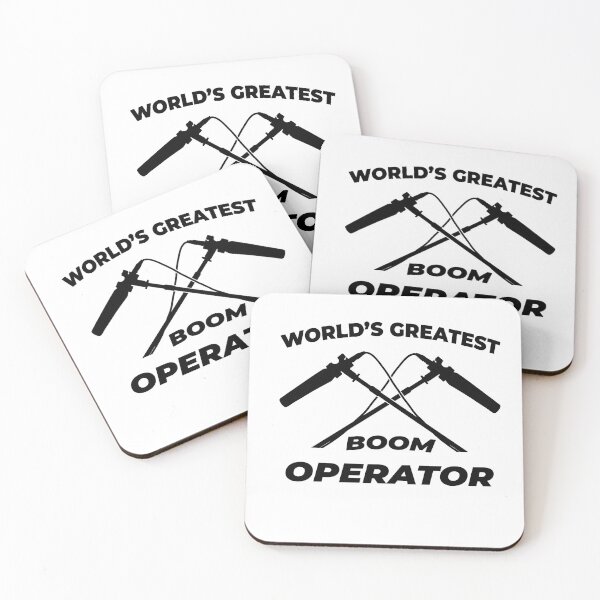 Item preview, World's Greatest Boom Operator designed and sold by DanLopesMerch.