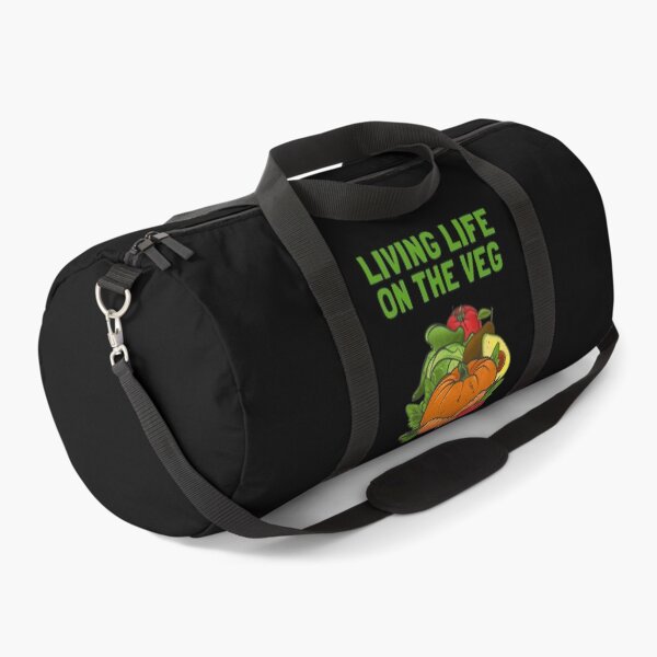 Item preview, Living Life on the Veg Veganuary  designed and sold by FitFabFunny.