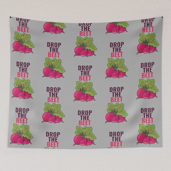 Item preview, Drop The Beet Veganuary  designed and sold by FitFabFunny.