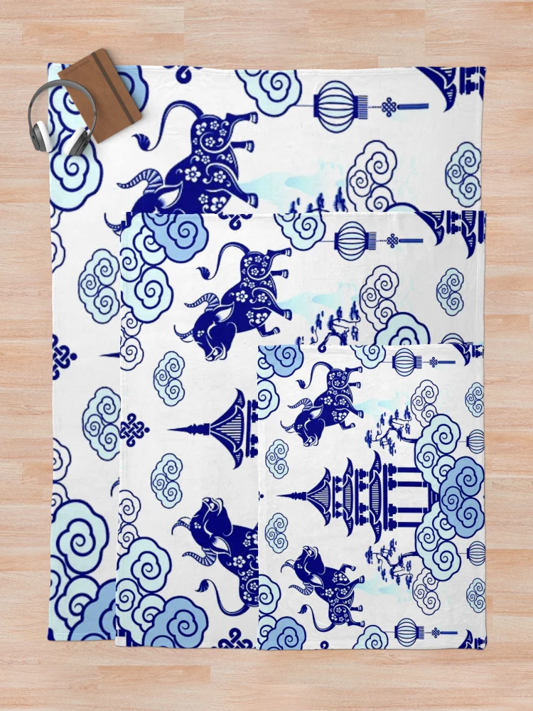 Thumbnail 5 of 6, Throw Blanket, IconPatterns40 designed and sold by IconPatterns.