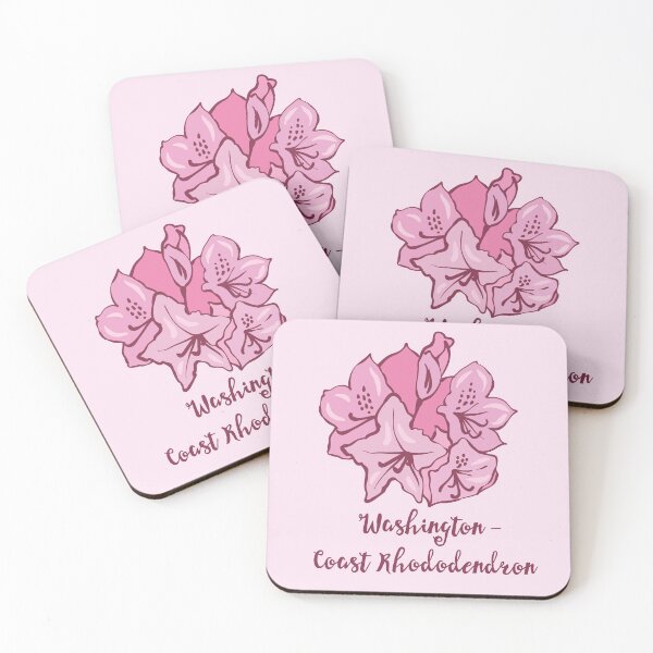 Item preview, Washington State Flower - Coast Rhododendron designed and sold by choisanezine.