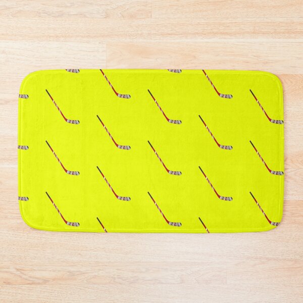 Item preview, Hockey Stick on Yellow Background designed and sold by Shaxspere.