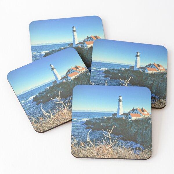 Item preview, Maine, Cape Elizabeth Lighthouse designed and sold by beachfanatic.