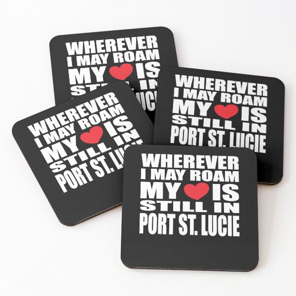 Item preview, My home and heart is in Port St. Lucie designed and sold by RoguePixel.