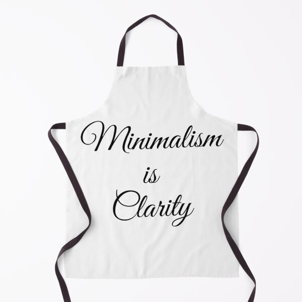 Item preview, MINIMALISM IS CLARITY designed and sold by CoopClothing.