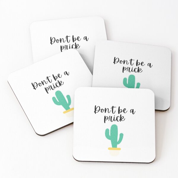Item preview, Don't Be a Prick Cactus | Plant Print designed and sold by C00KIESandMILK.
