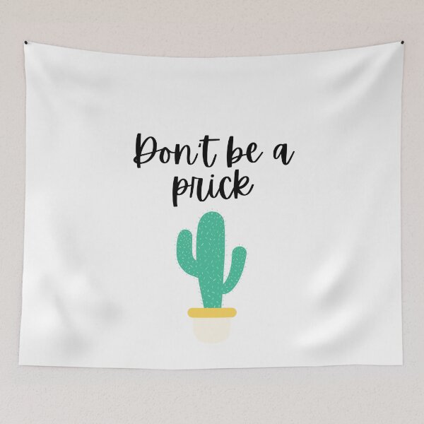 Item preview, Don't Be a Prick Cactus | Plant Print designed and sold by C00KIESandMILK.