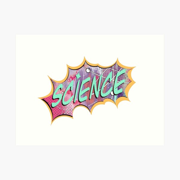 Science! Pop Art Print