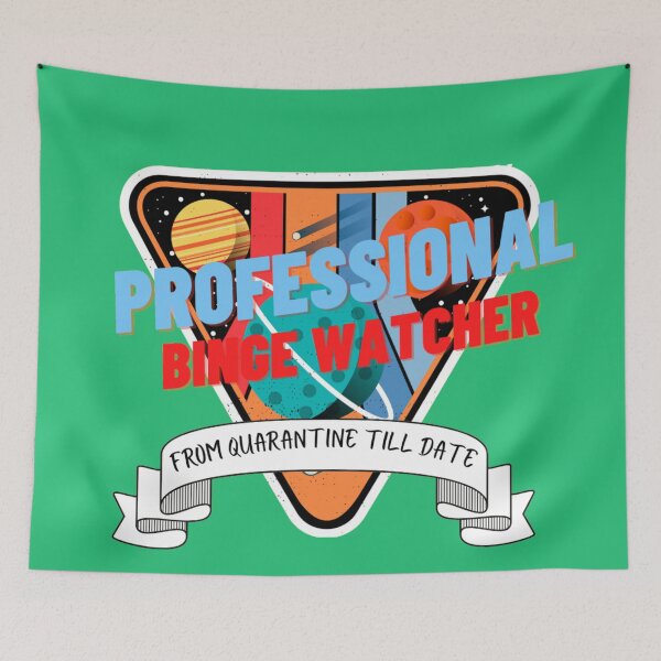 Item preview, Professional Binge Watcher designed and sold by Xrizen  Designs.