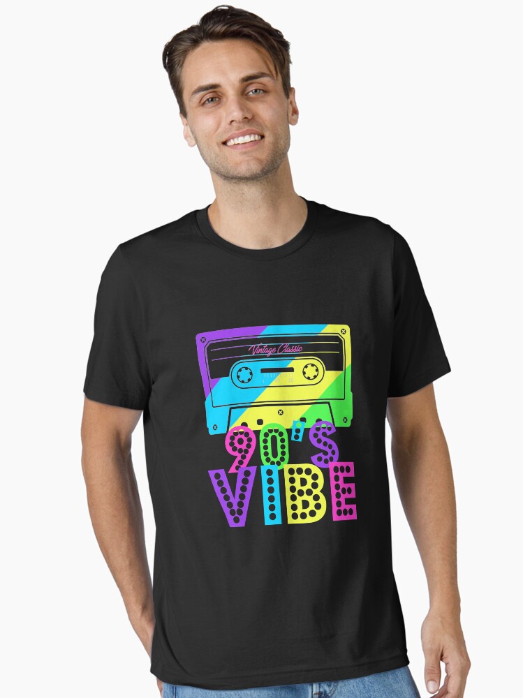 90s Vibe | Retro Aesthetic Costume Party Wear Outfit Tee 90s Vibe | Retro Aesthetic Costume Party Wear Outfit Tee