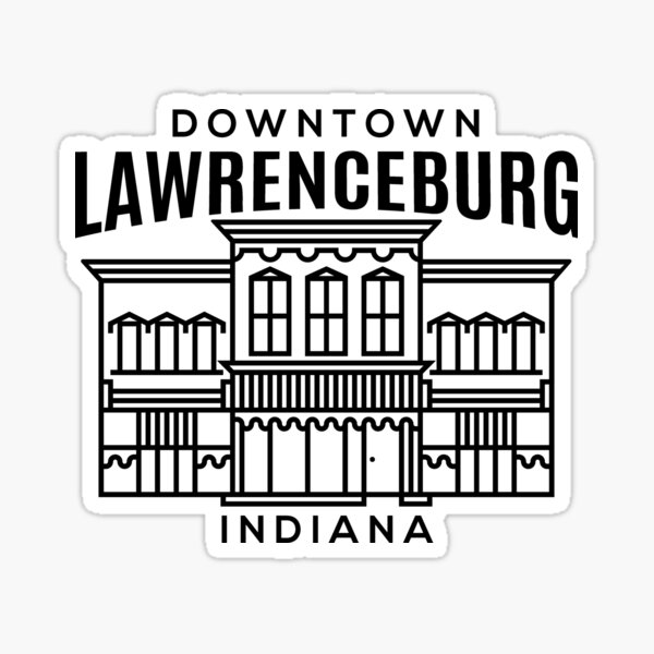 Item preview, Downtown Lawrenceburg IN designed and sold by HalpinDesign.