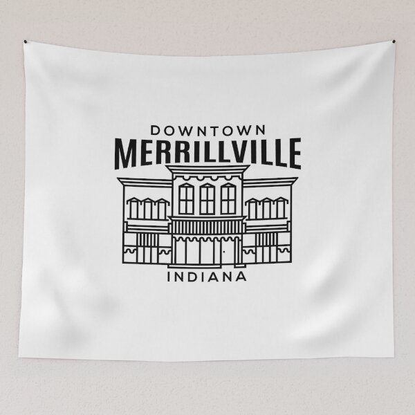 Item preview, Downtown Merrillville IN designed and sold by HalpinDesign.