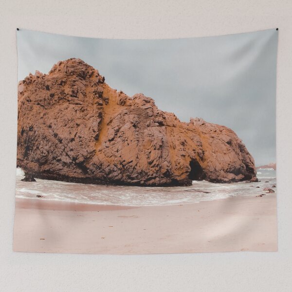 Item preview, beach with big stone at Pfeiffer beach highway1 California USA designed and sold by Mrvell.