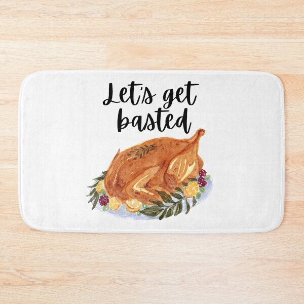 Item preview, Let's Get Basted | Thanksgiving Print designed and sold by C00KIESandMILK.