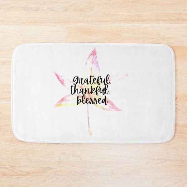 Item preview, Grateful, Thankful, Blessed | Thanksgiving Print designed and sold by C00KIESandMILK.