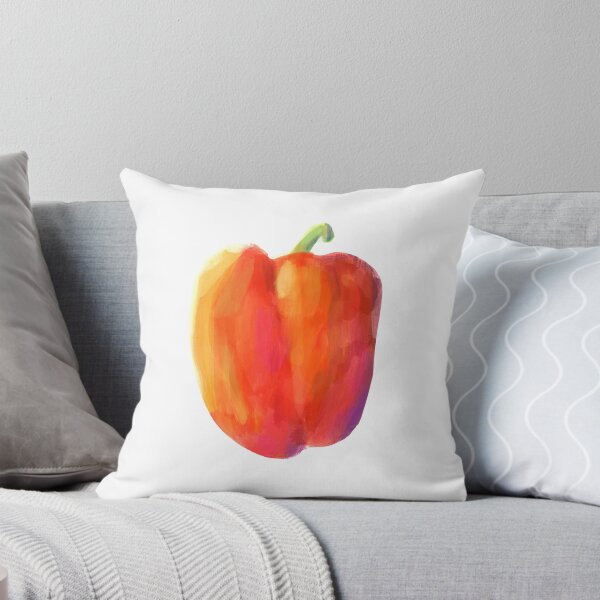 Item preview, Colorful Watercolor Bell Pepper designed and sold by BessieMoo.