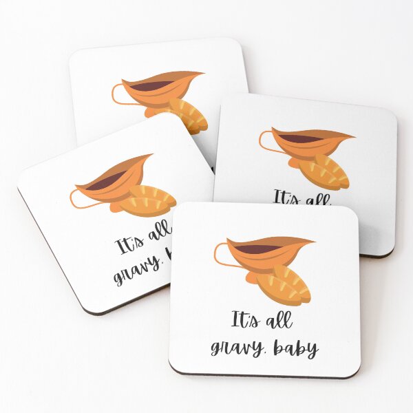 Item preview, It's All Gravy Baby | Thanksgiving Print designed and sold by C00KIESandMILK.