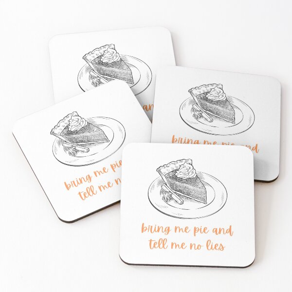 Item preview, Bring Me Pie and Tell Me No Lies, Pumpkin Pie | Thanksgiving Print designed and sold by C00KIESandMILK.
