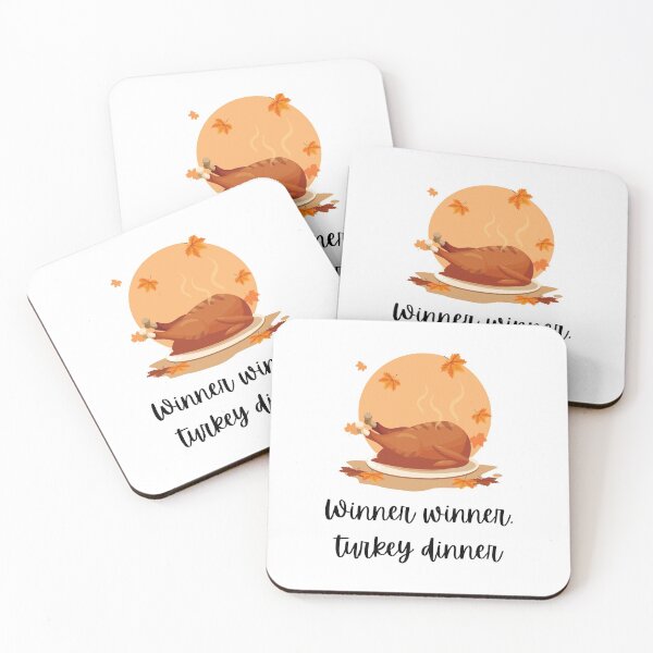 Item preview, Winner Winner, Turkey Dinner | Thanksgiving Print designed and sold by C00KIESandMILK.