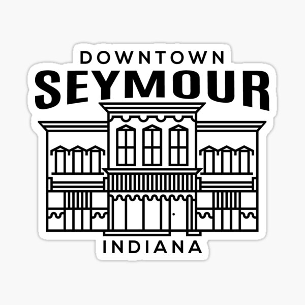 Item preview, Downtown Seymour IN designed and sold by HalpinDesign.