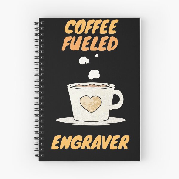 Item preview, Coffee fueled engraver designed and sold by SnowballStep.