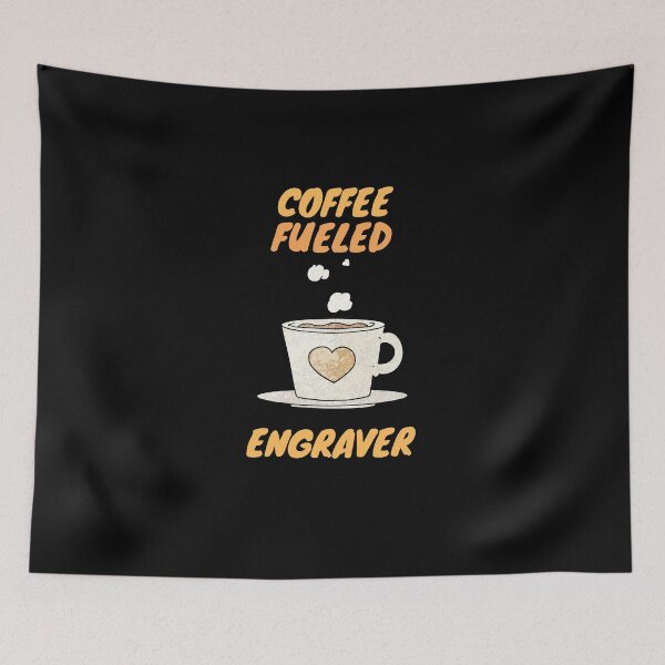 Item preview, Coffee fueled engraver designed and sold by SnowballStep.