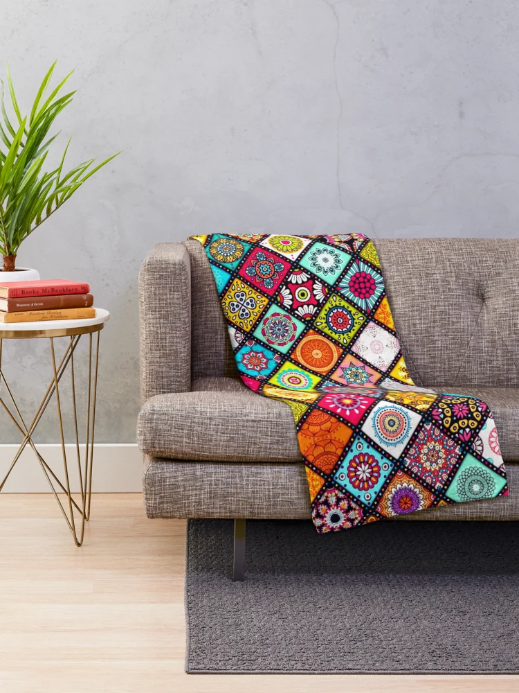Thumbnail 2 of 6, Throw Blanket, IconPatterns21 designed and sold by IconPatterns.