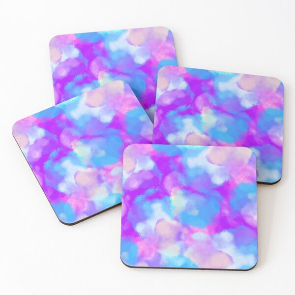 Item preview, Bright vibrant purple rainbow Watercolour purple painted designed and sold by Y2Kcreates.