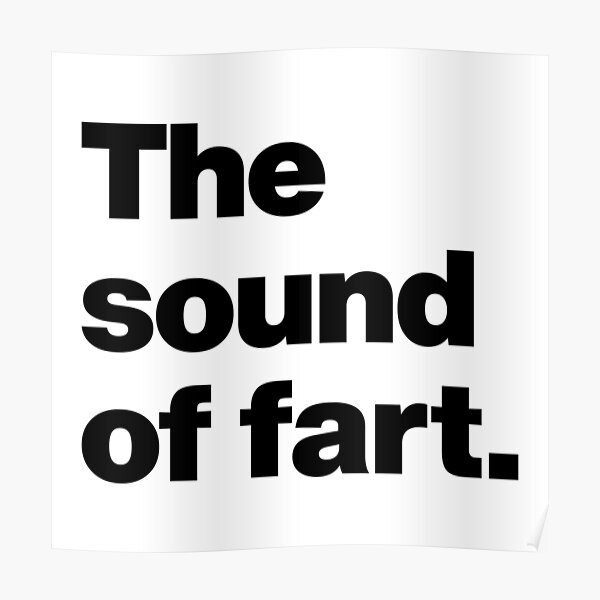 Fart Sound Wall Art Redbubble - farting noises roblox