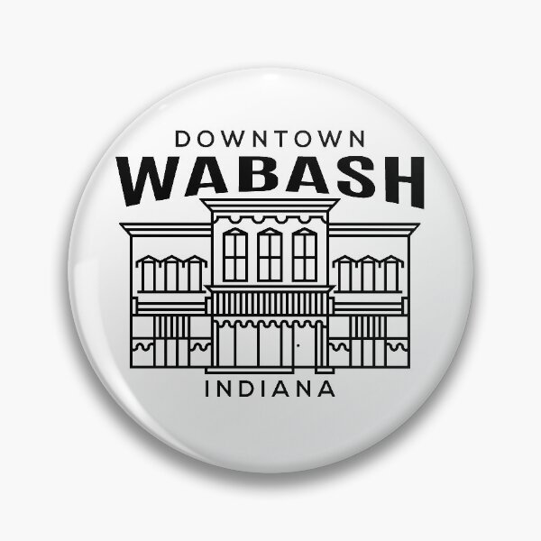 Item preview, Downtown Wabash IN designed and sold by HalpinDesign.