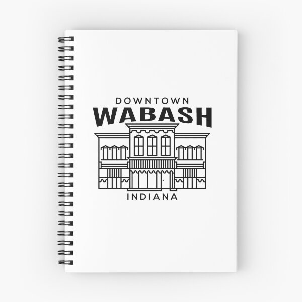 Item preview, Downtown Wabash IN designed and sold by HalpinDesign.