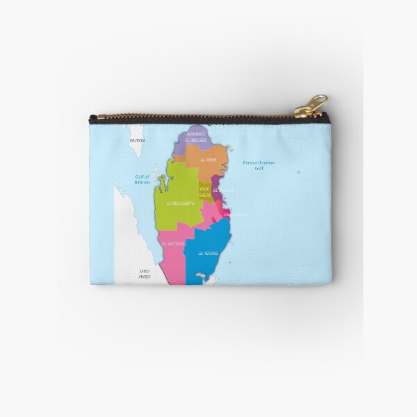 Item preview, Map of Qatar with municipalities Political map. Vector  designed and sold by mashmosh.