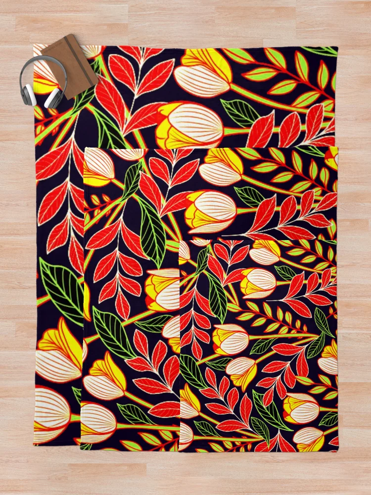 Thumbnail 5 of 6, Throw Blanket, IconPatterns20 designed and sold by IconPatterns.