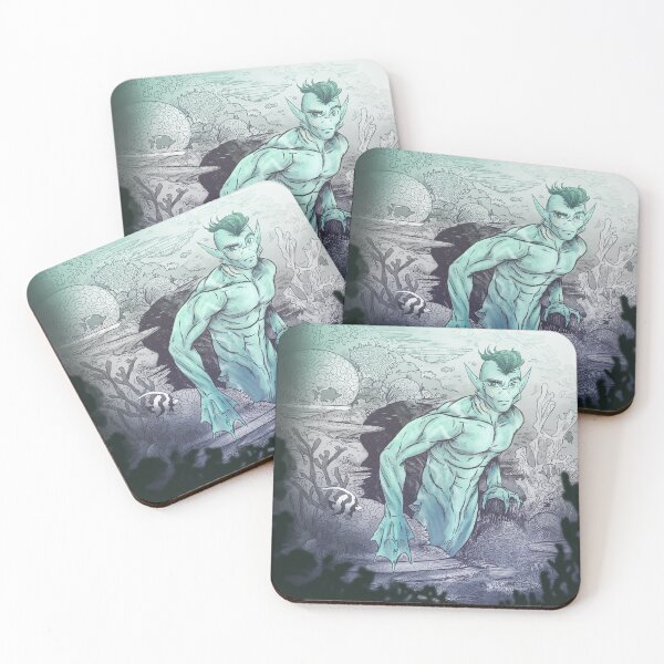 Item preview, Merman designed and sold by Powers Art.