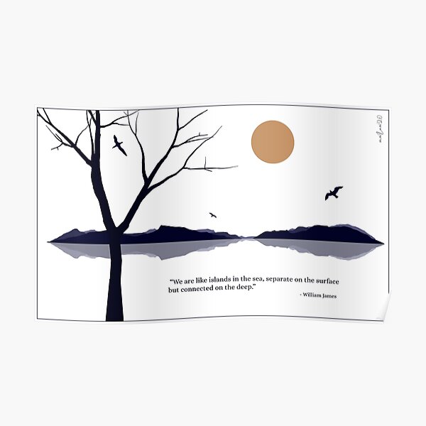 We Are Like Islands Poster