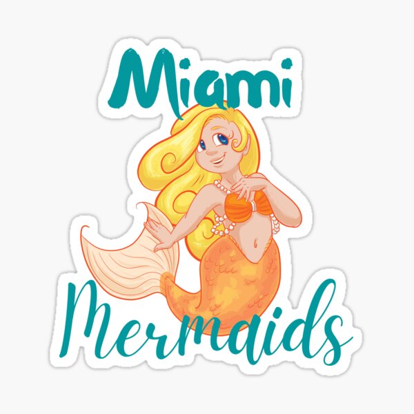 Miami Mermaids Sticker