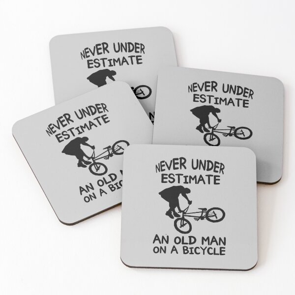 Artikelvorschau, Unterschätzen Sie niemals einen alten Mann auf einem Fahrrad entworfen und verkauft von aktiveaddict.