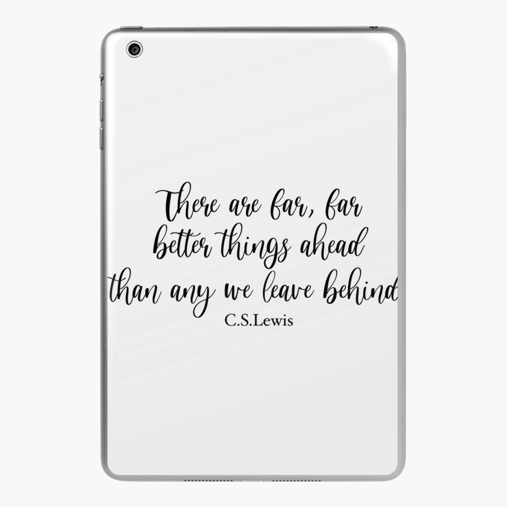 Aslan Narnia CS Lewis Quote | iPad Case & Skin