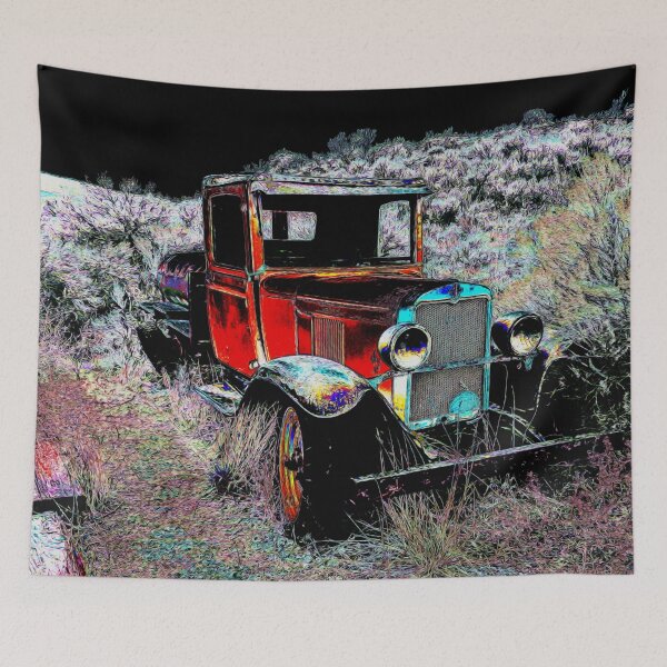 Item preview, Forgotten - Old Vintage Truck designed and sold by NaturePrints.